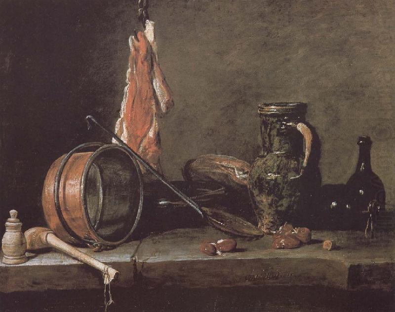 Still there is meat, Jean Baptiste Simeon Chardin